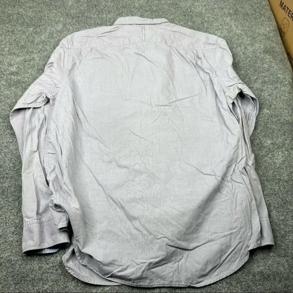 Banana Republic Men's custom 078 wash shirt‎ slim fit L long sleeve Button Down